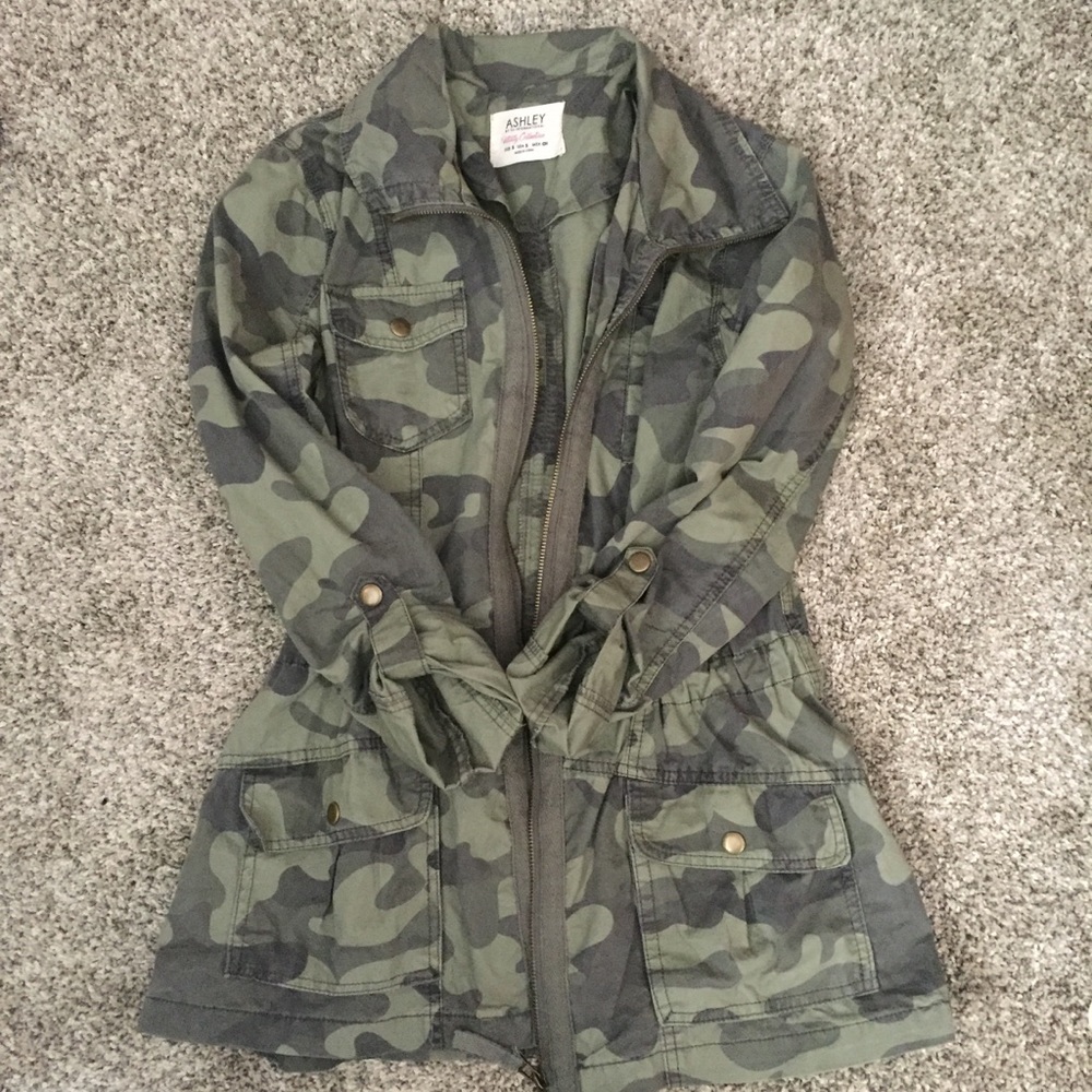 Ashley camo jacket